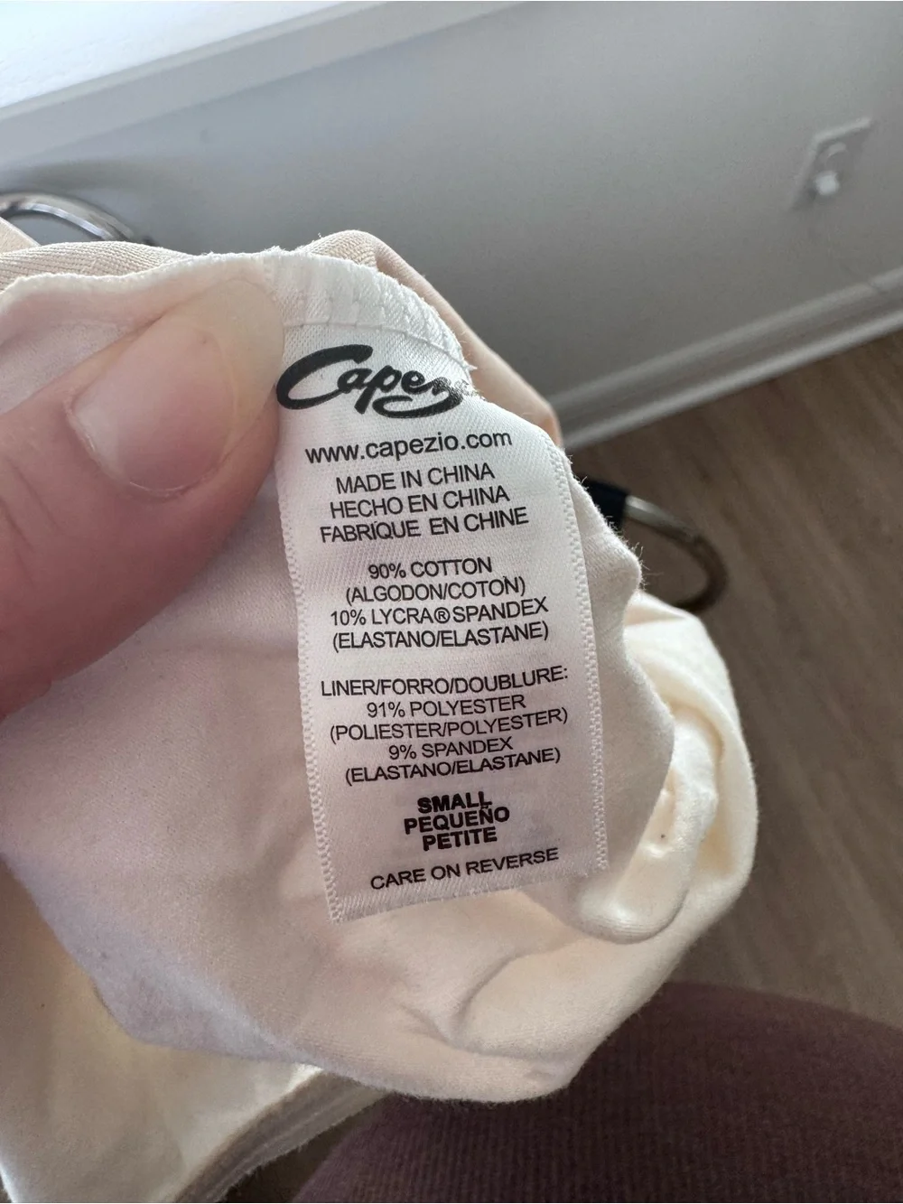 Capezio Small Classic White Adult Ballet Leotard, Used Once